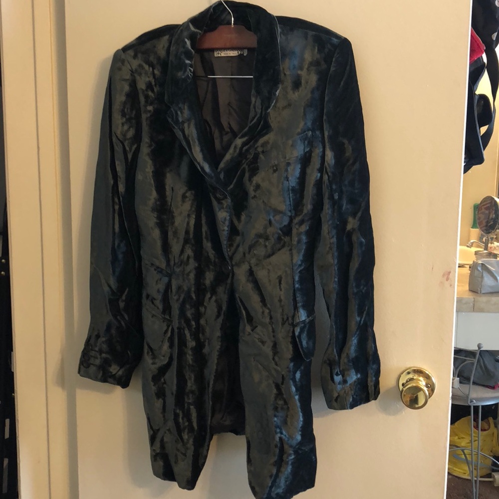 Vintage velvet Dolce & Gabbana blazer